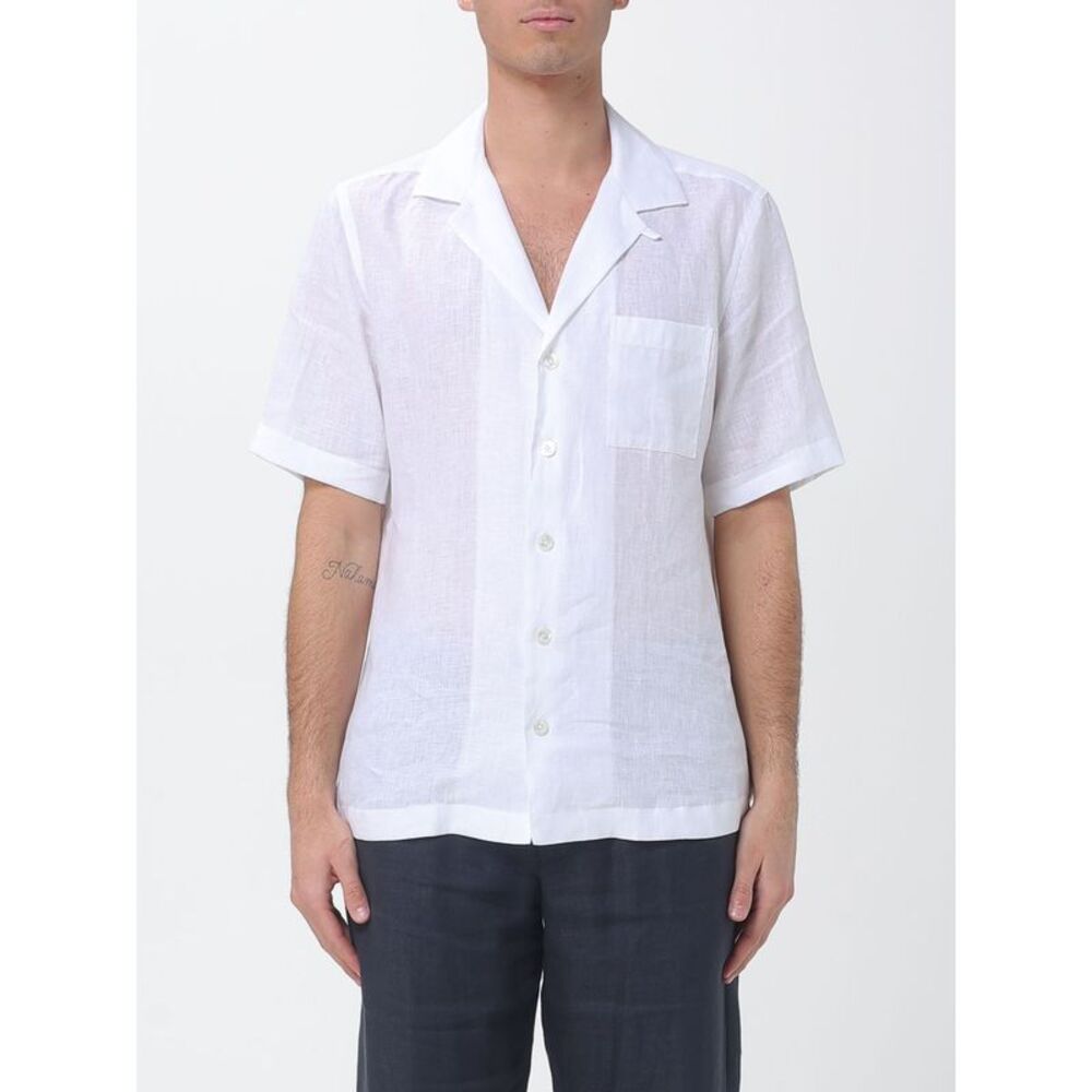 Lardini Men Lardini Basic Linen Shirt